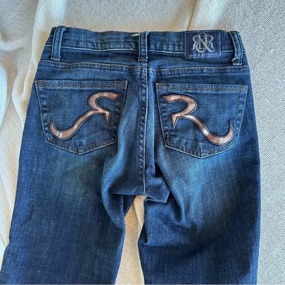 Y2K Rock & Republic Women's "Kasandra" Low-Rise Bootcut Jeans 2000’s - Picture 1 of 7